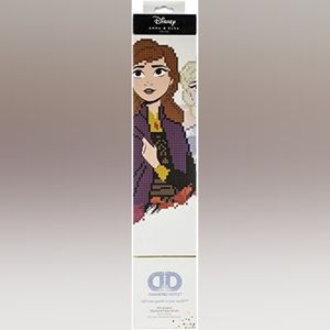 Diamond Dotz Disney Anna and Elsa Frozen Facet Art Bead Picture Kids Craft Kit